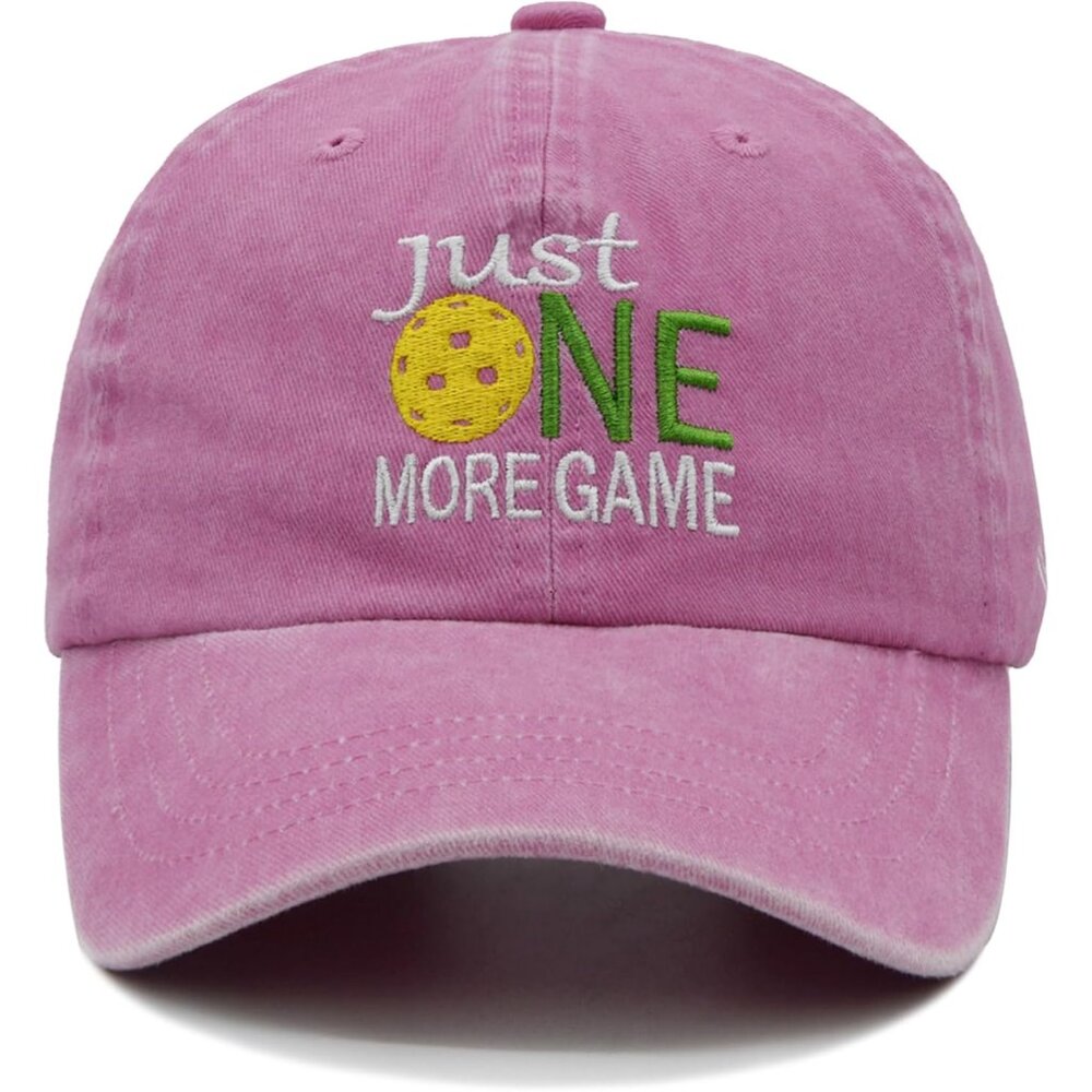 Pickleball Cap Adjustable Cotton Embroidered Men … - image 1